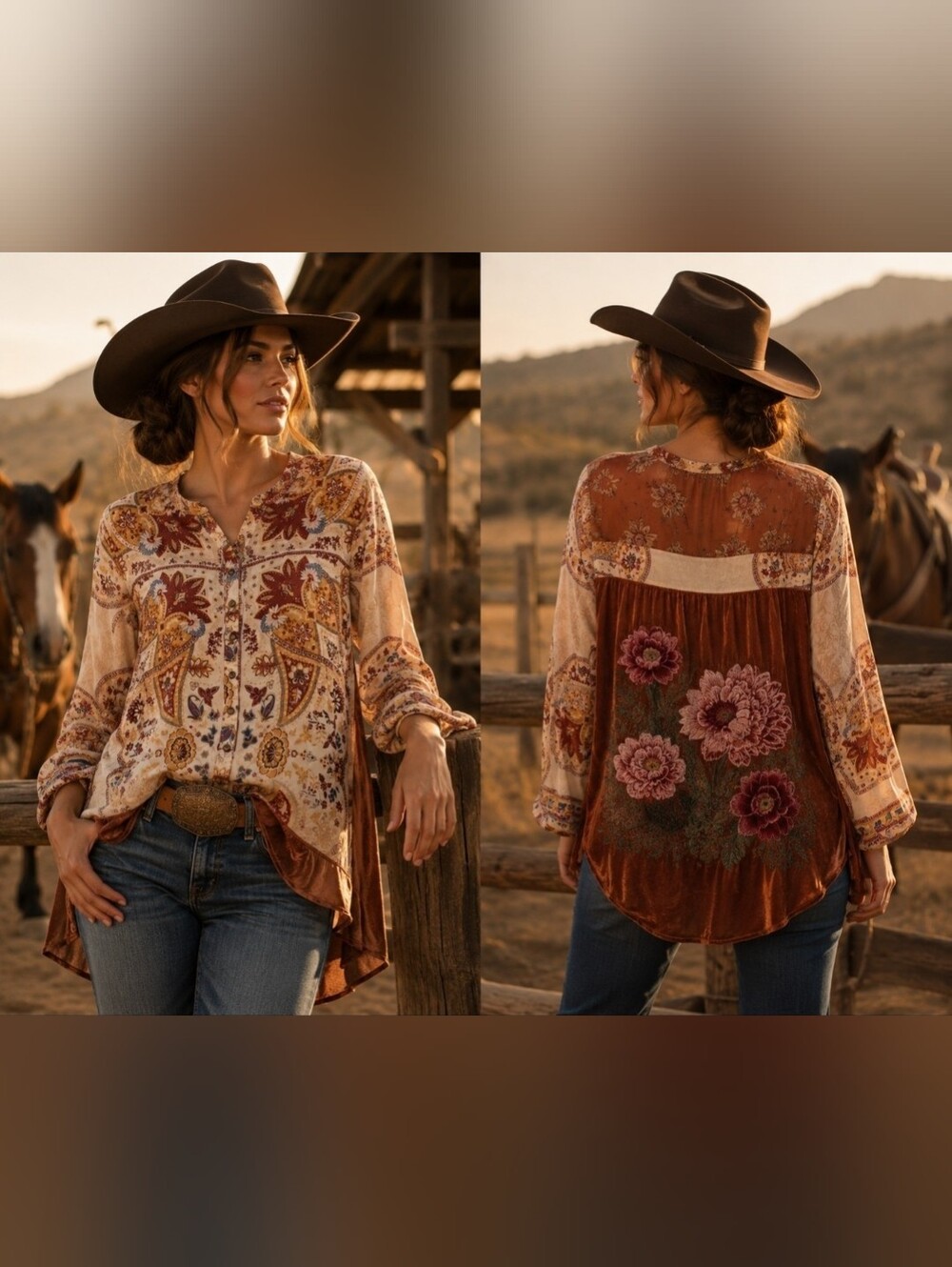 Aratta Silent Journey Tunic Blouse